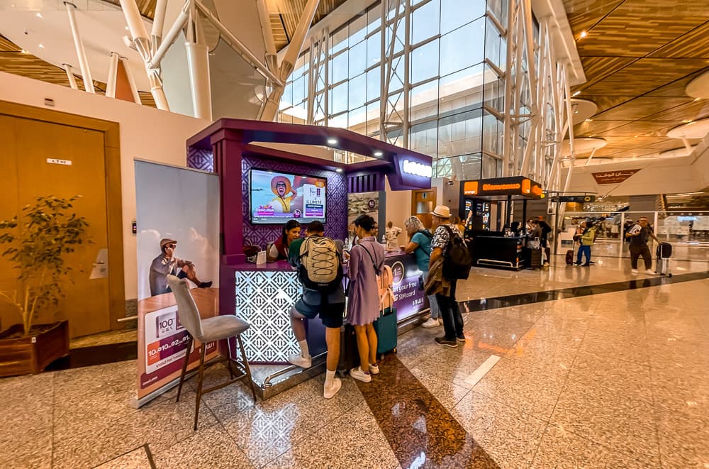 Buy SIM card for Morocco at Marrakech airport